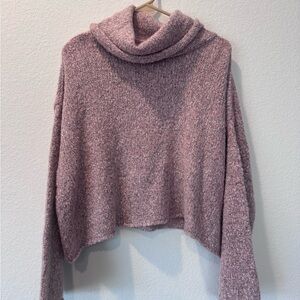 Sincerely Jules Soft Pink Cowl Neck Sweater